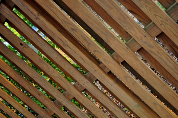 Windschutz für die Terrasse